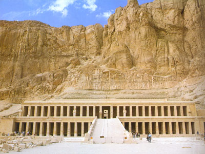 храм царицы Хатшепсут, Луксор, Египет