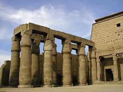 фото Луксорского храма, Египет